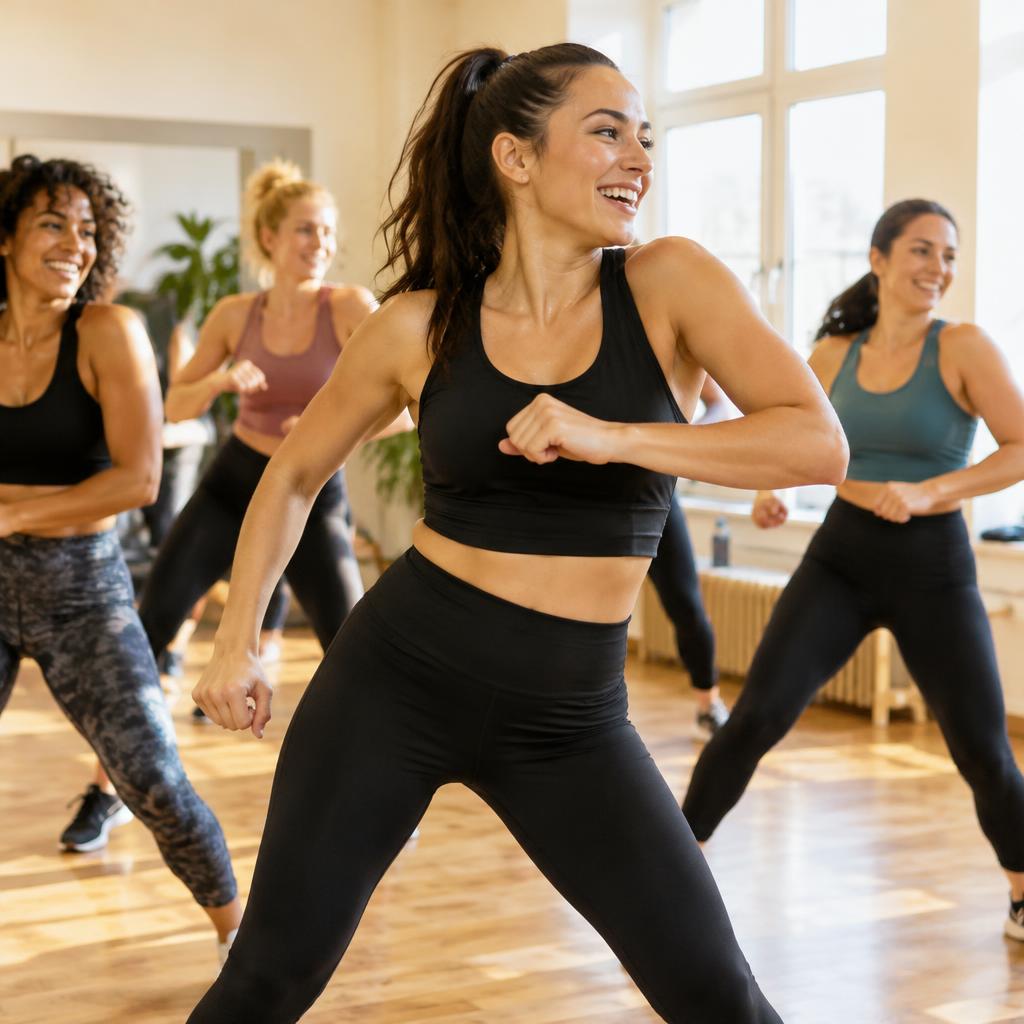Zumba practice